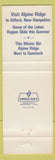 Matchbook Cover - Attitash Skiing Mount Washington NH Bartlett