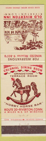 Matchbook Cover - Old Riverton Inn Riverton CT