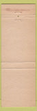 Matchbook Cover - Wall Drug Store Wall SD white
