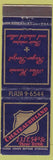 Matchbook Cover - Chateaubriand New York City WEAR