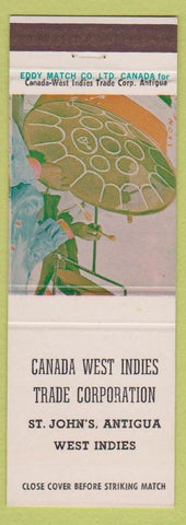 Matchbook Cover - Canada West Indies Trade Corp ST John's Antigua drum
