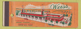 Matchbook Cover - Weiss Restaurant Broad Channel LI NY