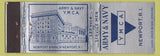 Matchbook Cover - Army Navy YMCA Newport RI