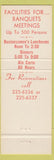 Matchbook Cover - Chiam Restaurant Chicago IL