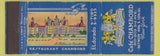 Matchbook Cover - Cafe Chambord New York City WEAR