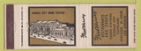 Matchbook Cover - Fred Harvey Restaurants Kansas City MO Union Station