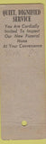 Matchbook Cover - Strack and Strine Funeral Home York PA