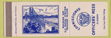 Matchbook Cover - Officers' Mess US Naval Station Treasure Island CA