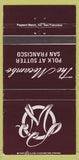 Matchbook Cover - The Mocambo San Francisco CA 30 Strike