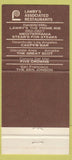 Matchbook Cover - Pawry's Prime Rib Beverly Hills CA Los Angeles WEAR 30 Strike