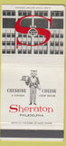 Matchbook Cover - Sheraton Hotel Philadelphia PA 30 Strike