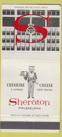 Matchbook Cover - Sheraton Hotel Philadelphia PA 30 Strike