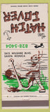 Matchbook Cover - The Hatch Cover Santa Monica CA 30 Strike