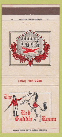 Matchbook Cover - The Red Dog Lounge Fort Collins Colorado Holiday Inn 30 Strike