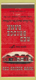 Matchbook Cover - Red Bridge Bank Kansas City MO 30 Strike