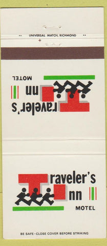 Matchbook Cover - Traveler's Inn Motel Newport News VA 30 Strike