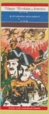 Matchbook Cover - Del Monte Foods 1976 Bicentennial  30 Strike