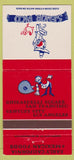 Matchbook Cover - Senor Pico Mexican Food San Francisco Los Angeles CA 30 Strike