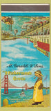 Matchbook Cover - 9 Fishermen's Grotto San Francisco CA 30 Strike