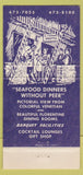 Matchbook Cover - 9 Fishermen's Grotto San Francisco CA 30 Strike