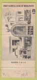 Matchbook Cover - First National Bank Middletown OH? 30 Strike