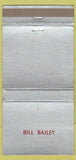 Matchbook Cover - Western Gear Corp monogram  Bill Bailey WEAR 30 Strike