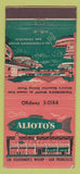 Matchbook Cover - Alioto's San Francisco CA 21 Strike Feature