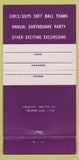 Matchbook Cover - Camelot San Francisco CA 30 Strike