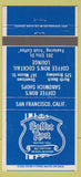 Matchbook Cover - Coffee Ron's Bar San Francisco CA 30 Strike