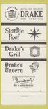 Matchbook Cover - Starlite Roof San Francisco CA 30 Strike