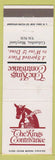 Matchbook Cover - Kings Contrivance Columbia MD