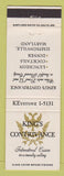 Matchbook Cover - King's Contrivance Simpsonville MD