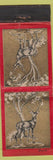 Matchbook Cover - Diamond Colgate Buck Deer WORN TAPED