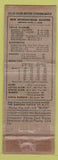 Matchbook Cover - Diamond Colgate Buck Deer WORN TAPED