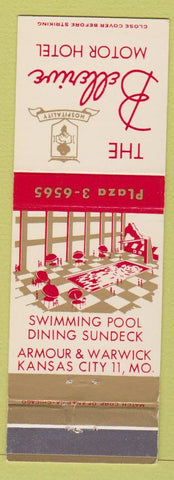 Matchbook Cover - Bellerive Motor Hotel Kansas City MO