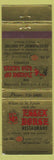 Matchbook Cover - Essex House Restaurant St Louis MO