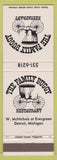 Matchbook Cover - Family Buggy Restaurant Detroit MI