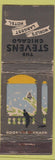 Matchbook Cover - Stevens Hotel Chicago IL WORN