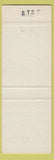 Matchbook Cover - 37th St Hideaway New York City