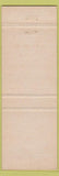 Matchbook Cover - Cherokee Motor Hotel Atlanta GA