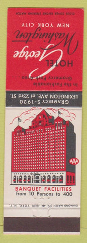Matchbook Cover - Hotel George Washington New York City