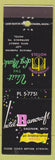 Matchbook Cover - Hotel Bancroft Saginaw MI