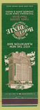 Matchbook Cover - Hotel Dixie New York City