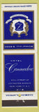 Matchbook Cover - Hotel Commodore New York City