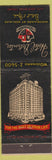 Matchbook Cover - Hotel Detroiter Detroit MI WEAR