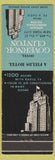 Matchbook Cover - Governor Clinton Hotel New York City