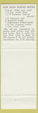 Matchbook Cover - Deck Restaurant Bar Brunswick GA