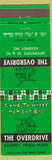 Matchbook Cover - The Overdrive Truck Stop Kearney MO oil gas