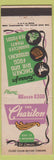 Matchbook Cover - The Chariton ST Louis MO WEAR