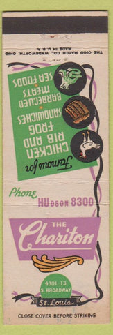 Matchbook Cover - The Chariton ST Louis MO WEAR
